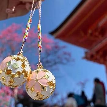 Amazon.co.jp: [GOODCHI] 桜鈴 花の鈴 和柄 桜の花 きれいな音